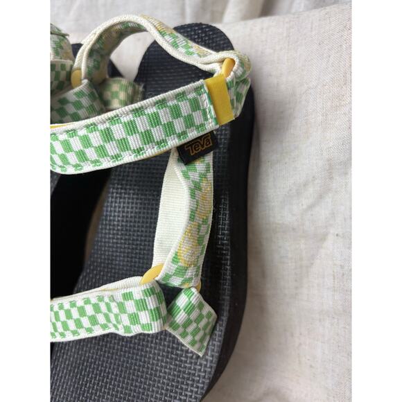 Teva Flatform Universal Sandals Picnic Slice Yarrow Size 9 - Picture 3 of 9